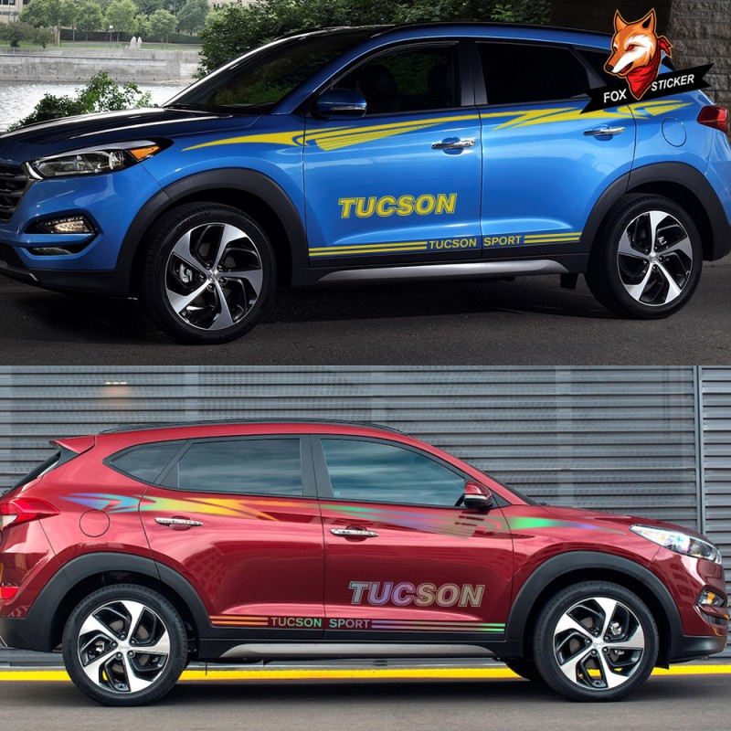 Voor Hyundai i10, 4 STUKS Voor Achter Auto Velg Wielen Bumper Gebogen