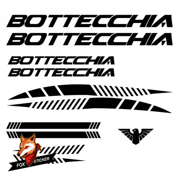 Bicycle Frame Decal Stickers   Bottecchia-03