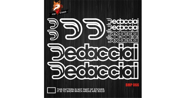 Bicycle Frame Decal Stickers DEDACCIAI-02