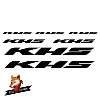 Bicycle Frame Decal Stickers   KHS-03