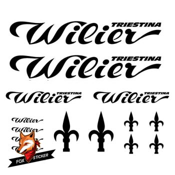 Bicycle Frame Decal Stickers   Wieier-05