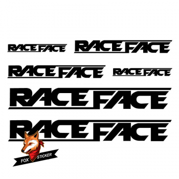 Bicycle Frame Decal Stickers   RACEFACE-01