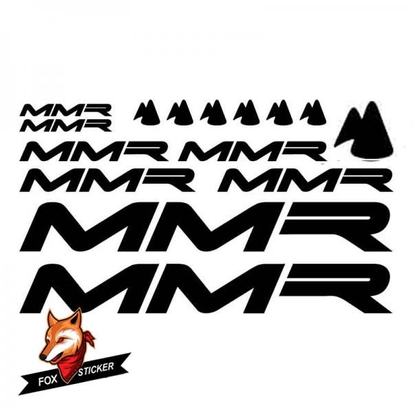 Bicycle Frame Decal Stickers   MMR-01