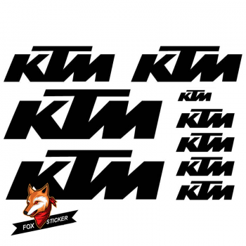 Bicycle Frame Decal Stickers  KTM-01