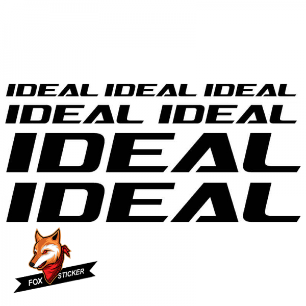Bicycle Frame Decal Stickers   IDEAL-01