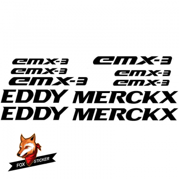 Bicycle Frame Decal Stickers  EDDY MERCKX-02