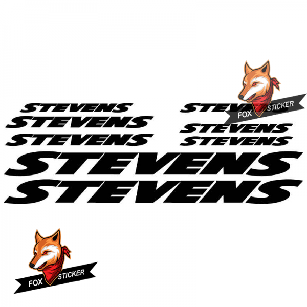 Bicycle Frame Decal Stickers   stevens-01