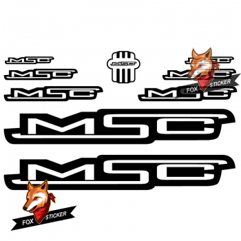Bicycle Frame Decal Stickers   MSC-01