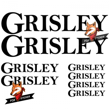 Bicycle Frame Decal Stickers  Grisley-01