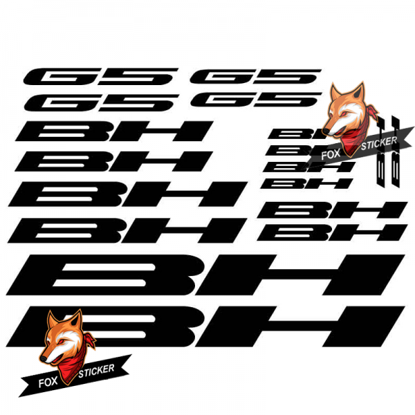 Bicycle Frame Decal Stickers   bh-01