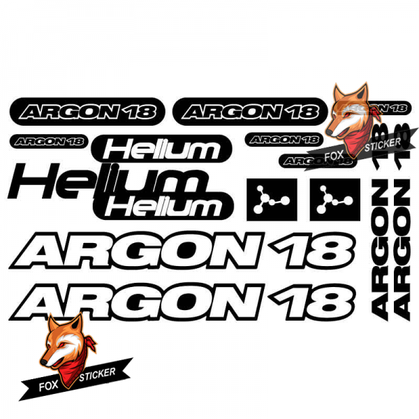 Bicycle Frame Decal Stickers   argon-01