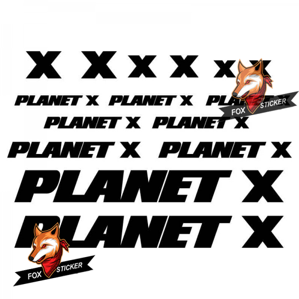 Bicycle Frame Decal Stickers  Planet-01