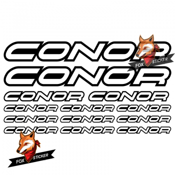Bicycle Frame Decal Stickers  conor-01