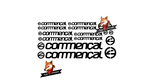 Kit stickers vélo mountain bike Commencal- - Déco Sticker Store-9.85