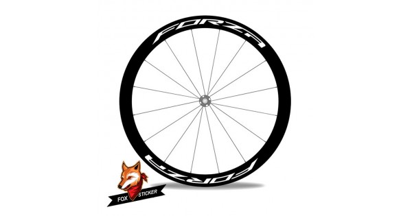 Forza Disc Bicycle Wheels Rim Decal Stickers for 4ZA Forza Disc