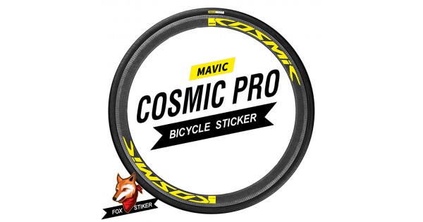 Road Bicycle Wheels Rim Decal Stickers for MAVIC COSMIC PRO